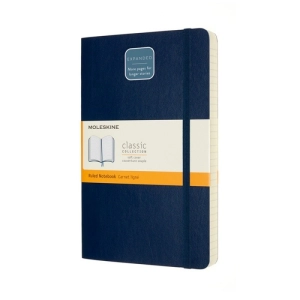 Notes MOLESKINE Classic L (13x21 cm) w linie, miękka oprawa, sapphire blue, 400 stron, niebieski-249228