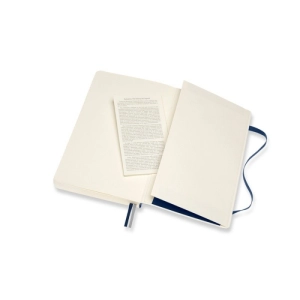 Notes MOLESKINE Classic L (13x21 cm) w linie, miękka oprawa, sapphire blue, 400 stron, niebieski-249229