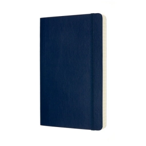 Notes MOLESKINE Classic L (13x21 cm) w linie, miękka oprawa, sapphire blue, 400 stron, niebieski-249239