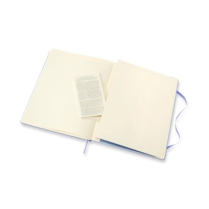 Notes MOLESKINE Classic XL (19x25 cm) w linie, twarda oprawa, hydrangea blue, 192 strony, niebieski-249241