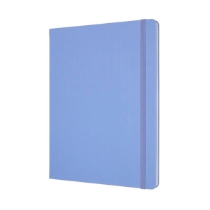 Notes MOLESKINE Classic XL (19x25 cm) w linie, twarda oprawa, hydrangea blue, 192 strony, niebieski-249245