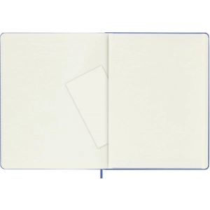 Notes MOLESKINE Classic XL (19x25 cm) w linie, twarda oprawa, hydrangea blue, 192 strony, niebieski-249247