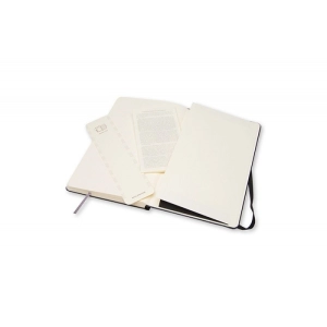 Notes MOLESKINE music L 13x21cmw pięciolinie twarda oprawa 192 str czarny-249290