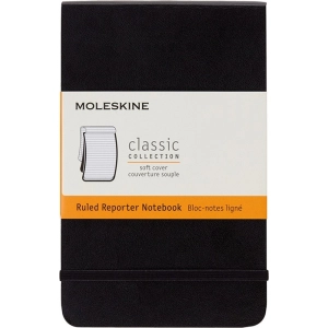 Notes MOLESKINE Reporter P 9x14cm w linie miękka oprawa czarny-249293