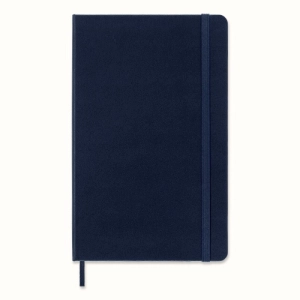 Notes MOLESKINE Classic L (13x21 cm) w kropki, twarda oprawa, sapphire blue, 240 stron, niebieski-249319