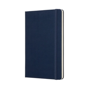 Notes MOLESKINE Classic L (13x21 cm) w kropki, twarda oprawa, sapphire blue, 240 stron, niebieski-249321