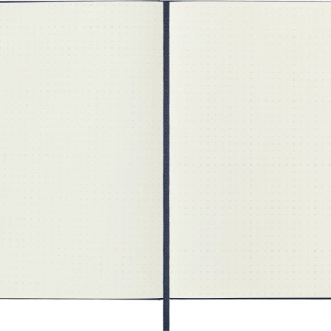 Notes MOLESKINE Classic L (13x21 cm) w kropki, twarda oprawa, sapphire blue, 240 stron, niebieski-249324