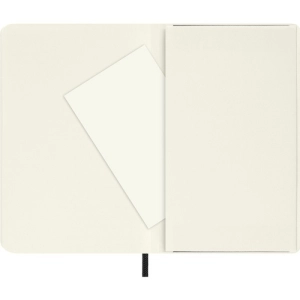 Notes MOLESKINE Classic P (9x14cm) gładki, miękka oprawa, 192 strony, czarny-249330
