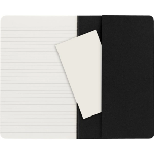 Zestaw 3 Zeszytów MOLESKINE Cahier Journals L (13x21cm) w linie, 80 stron, czarny-249335