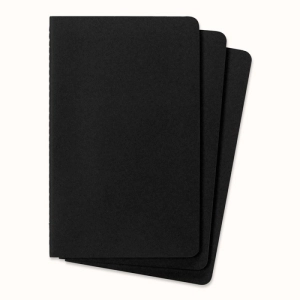 Zestaw 3 Zeszytów MOLESKINE Cahier Journals L (13x21cm) w linie, 80 stron, czarny-249336