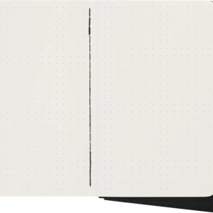 Zestaw 3 Zeszytów MOLESKINE Cahier Journals P (9x14cm) w kropki, 64 strony, czarny-249348