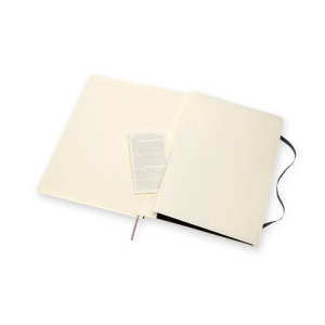 Notes MOLESKINE Classic A4 (21x29,7 cm) w linie, miękka oprawa, 192 strony, czarny-249359