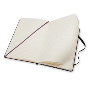 Notes MOLESKINE Classic L (13x21cm) w linie, twarda oprawa, 240 stron, czarny-249375