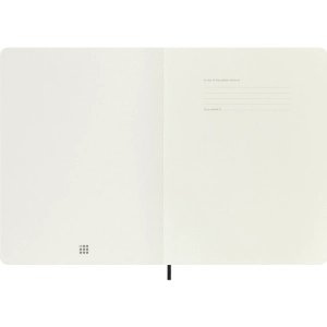 Notes MOLESKINE Classic XL (19x25cm) w linie, miękka oprawa, 192 strony, czarny-249395