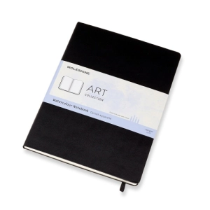 Notes MOLESKINE Art Watercolour A4 (21x29,7cm), 60 stron, czarny-249436