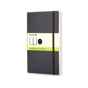 Notes MOLESKINE Classic L (13x21cm) gładki, miękka oprawa, 192 strony, czarny-249440