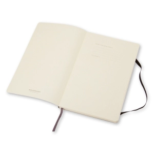 Notes MOLESKINE Classic L (13x21cm) gładki, miękka oprawa, 192 strony, czarny-249447