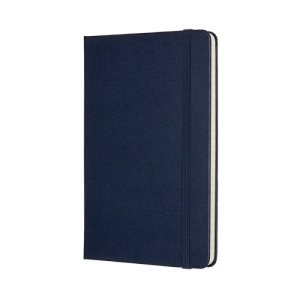 Notes MOLESKINE Classic M (11,5x18 cm) w linie, twarda oprawa, sapphire blue, 208 stron, niebieski-249454