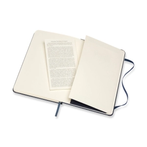 Notes MOLESKINE Classic M (11,5x18 cm) w linie, twarda oprawa, sapphire blue, 208 stron, niebieski-249458