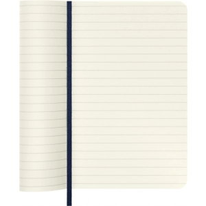 Notes MOLESKINE P (9x14cm) w linie, miękka oprawa, sapphire blue, 192 strony, niebieski-249469