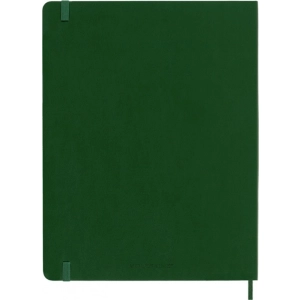 Notes MOLESKINE XL (19x25cm) w kropki, miękka oprawa, myrtle green, 192 strony, zielony-249481