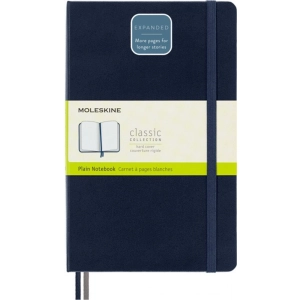 Notes MOLESKINE Classic L (13x21 cm) gładki, twarda oprawa, sapphire blue, 400 stron, niebieski-249490