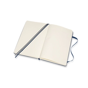 Notes MOLESKINE Classic L (13x21 cm) gładki, twarda oprawa, sapphire blue, 400 stron, niebieski-249493
