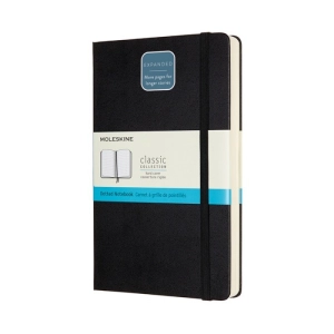 Notes MOLESKINE Classic L (13x21cm) w kropki, twarda oprawa, 400 stron, czarny-249505
