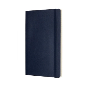 Notes MOLESKINE L (13x21cm) w linie, miękka oprawa, sapphire blue, 192 strony, niebieski-249537