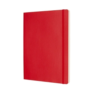 Notes MOLESKINE Classic XL 19x25cm gładki miękka oprawa 192 str czerwony-249550
