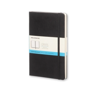 Notes MOLESKINE Classic L (13x21cm) w kropki, twarda oprawa, 240 stron, czarny