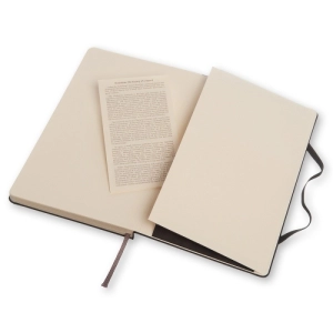 Notes MOLESKINE Classic L (13x21cm) w kropki, twarda oprawa, 240 stron, czarny-249579
