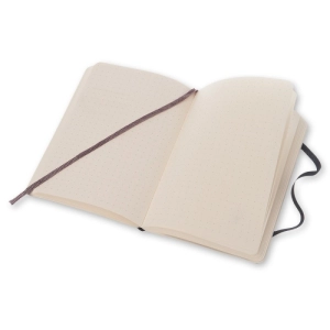 Notes MOLESKINE Classic P (9x14cm) w kropki, miękka oprawa, 192 strony, czarny-249589