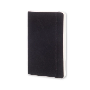 Notes MOLESKINE Classic P (9x14cm) w kropki, miękka oprawa, 192 strony, czarny-249593