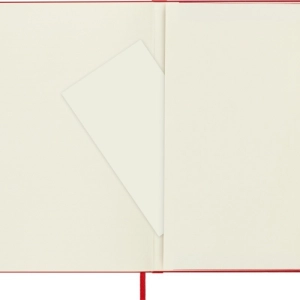 Notes MOLESKINE Classic L (13x21cm) w linie, twarda oprawa, 240 stron, czerwony-249617