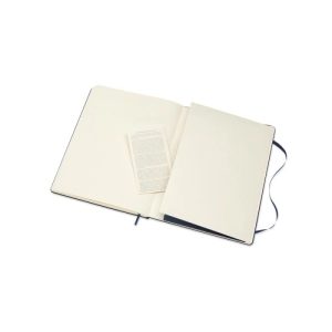 Notes MOLESKINE Classic XL (19x25cm) gładki, twarda oprawa, sapphire blue, 192 strony, niebieski-249638