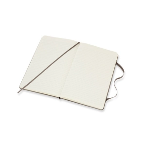 Notes MOLESKINE Classic L (13x21 cm) w linie, twarda oprawa, earth brown, 240 stron, brązowy-249662