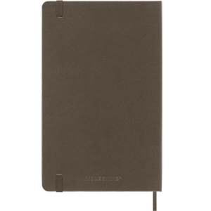 Notes MOLESKINE Classic L (13x21 cm) w linie, twarda oprawa, earth brown, 240 stron, brązowy-249664