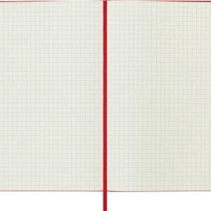 Notes MOLESKINE Classic L (13x21cm) w kratkę, twarda oprawa, 240 stron, czerwony-249669