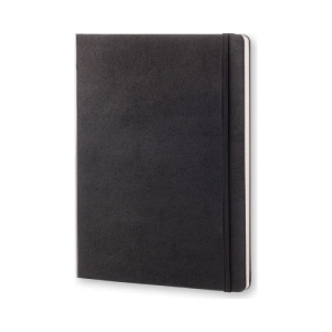 Notes MOLESKINE Classic XL (19x25cm) w kratkę, twarda oprawa, 192 strony, czarny-249686