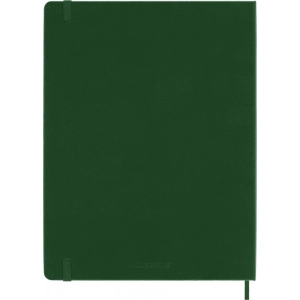 Notes MOLESKINE Classic XL (19x25cm) w linie, twarda oprawa, myrtle green, 192 strony, zielony-249703