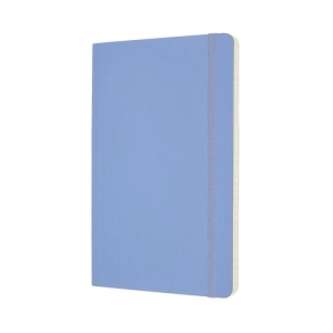Notes MOLESKINE Classic L (13x21 cm) w linie, miękka oprawa, hydrangea blue, 192 strony, niebieski-249706