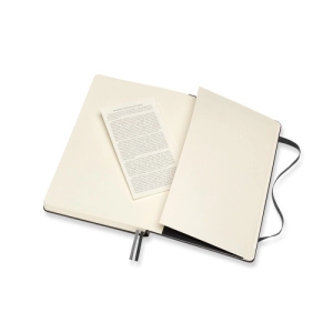 Notes MOLESKINE Classic L (13x21cm) w linie, twarda oprawa, 400 stron, czarny-249748