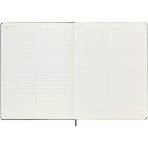 Notes MOLESKINE PROFESSIONAL XL (19x25 cm), forest green, twarda oprawa, 192 strony, zielony-249754