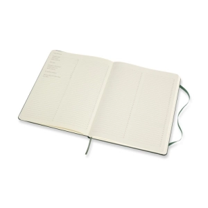 Notes MOLESKINE PROFESSIONAL XL (19x25 cm), forest green, twarda oprawa, 192 strony, zielony-249755