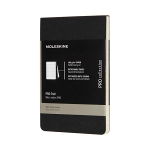 Notes MOLESKINE reporterski PRO PAD P (9x14 cm), 96 stron, czarny
