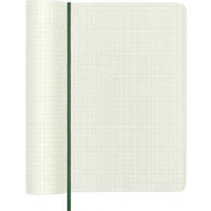 Notes MOLESKINE L (13x21cm) w kratkę, miękka oprawa, myrtle green, 192 strony, zielony-249812