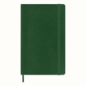 Notes MOLESKINE L (13x21cm) w kratkę, miękka oprawa, myrtle green, 192 strony, zielony-249816