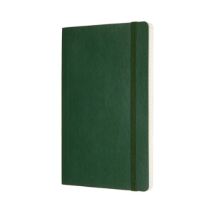 Notes MOLESKINE L (13x21cm) w kratkę, miękka oprawa, myrtle green, 192 strony, zielony-249818