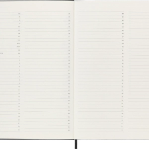 Notes MOLESKINE PROFESSIONAL XL (19x25 cm), twarda oprawa, 192 strony, czarny-249824